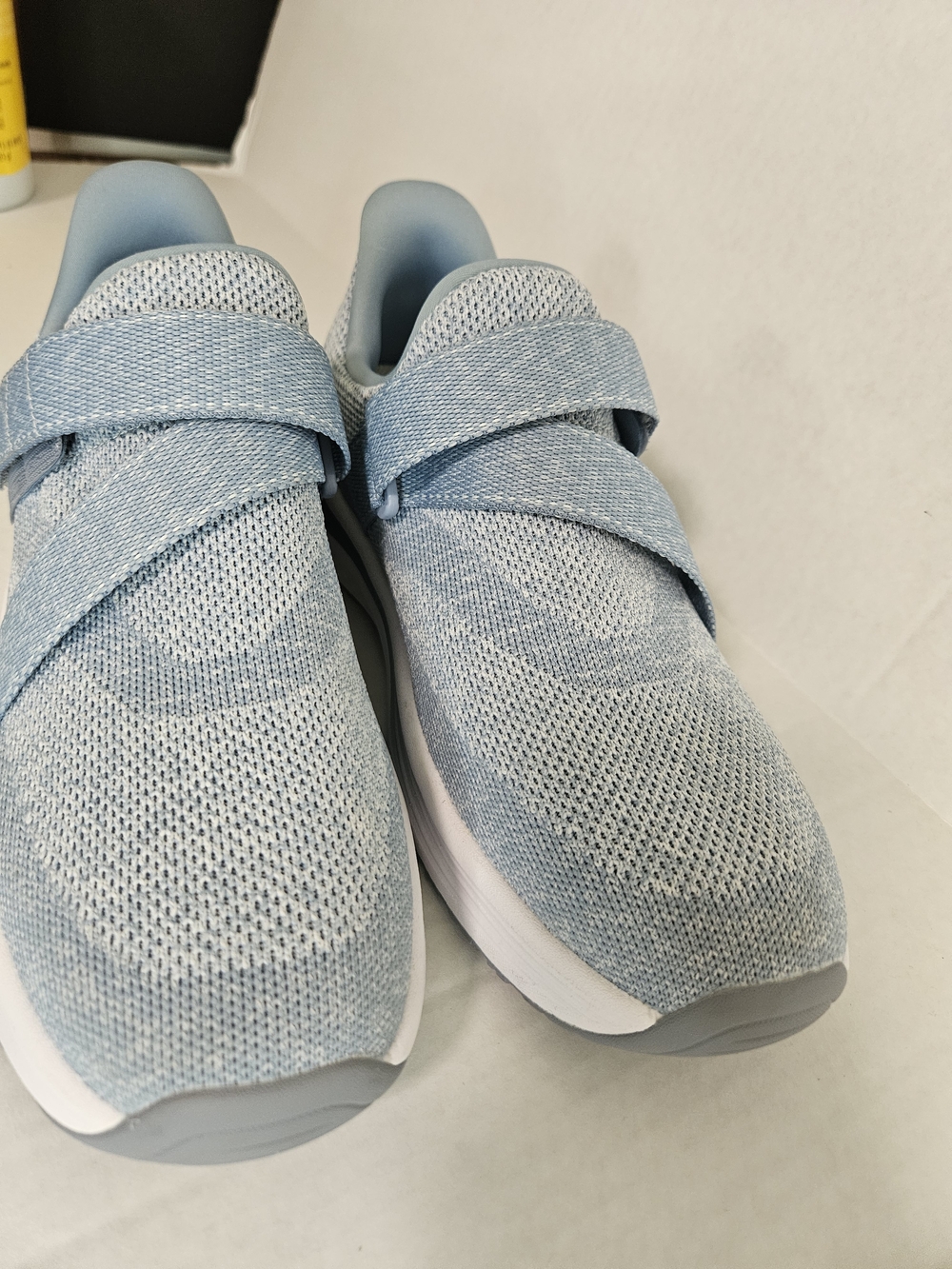 SALE!! Orthofeet Naya Hands Free Light Blue Slip-On Sneakers w/Hook & Loop Strap - Picture 5 of 11
